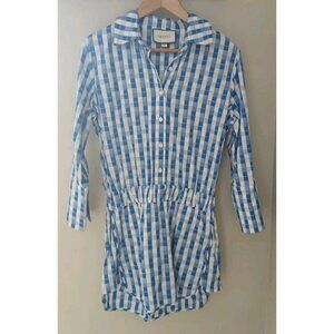 Alexis Perri Gingham Check Romper Mini